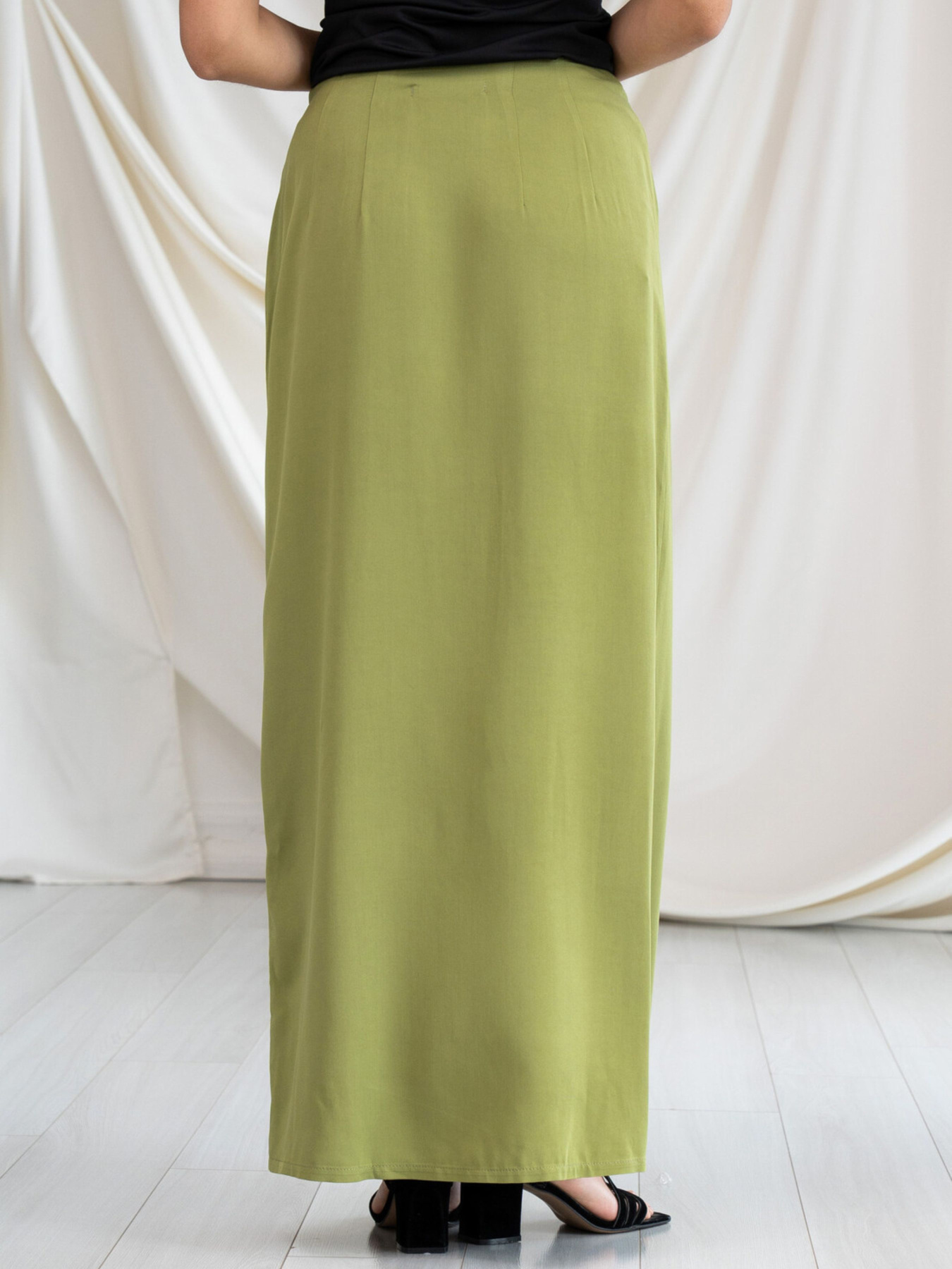 Юбка миди RiMari модель 0225-avokado Фото