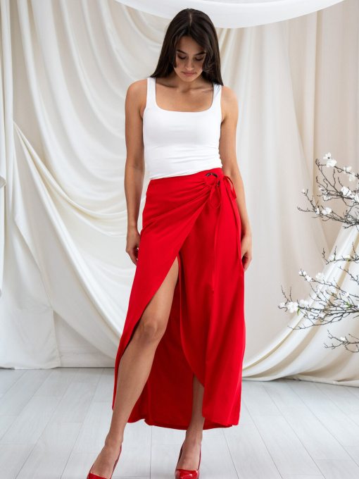 Юбка миди RiMari модель 0225-chervonij Фото