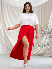 Юбка миди RiMari модель 0225-chervonij Фото