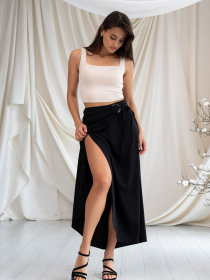 Юбка миди RiMari модель 0225-chornij Фото