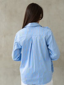 Рубашка RiMari модель 0325-blakitnij-smuzhka Фото