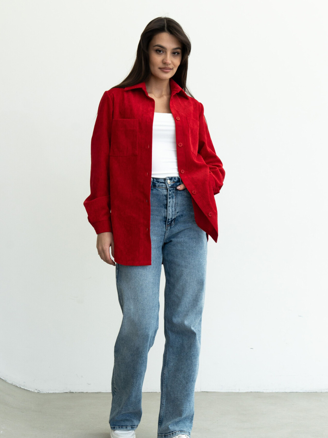 Рубашка RiMari модель 0125-chervonij Фото