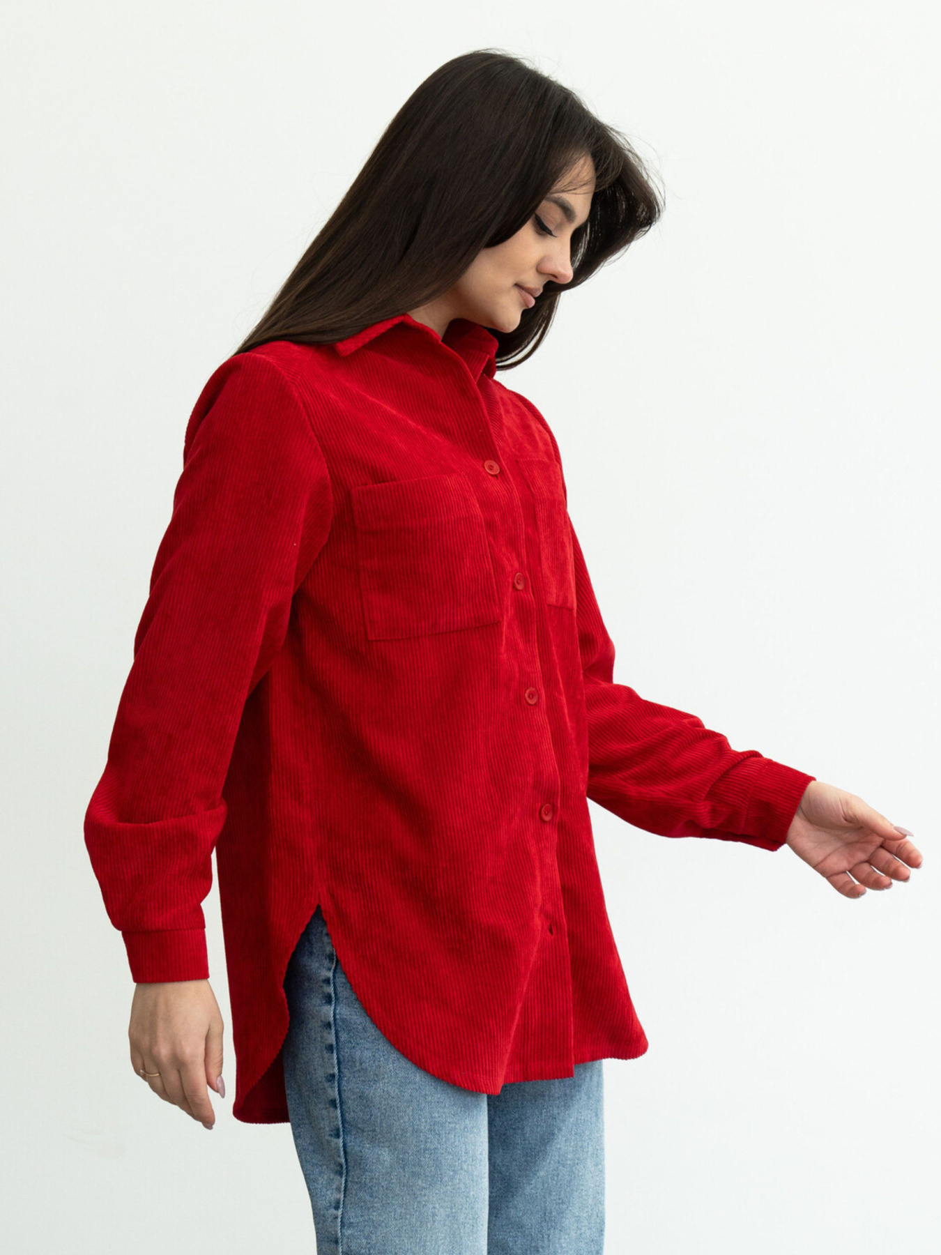 Сорочка повсякденна RiMari модель 0125-chervonij Фото