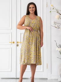Сарафан RiMari модель 0324-zhovtij-print Фото