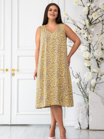 Сарафан RiMari модель 0324-zhovtij-print Фото