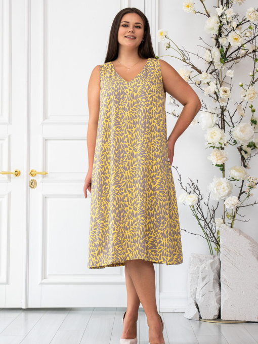 Сарафан RiMari модель 0324-zhovtij-print Фото