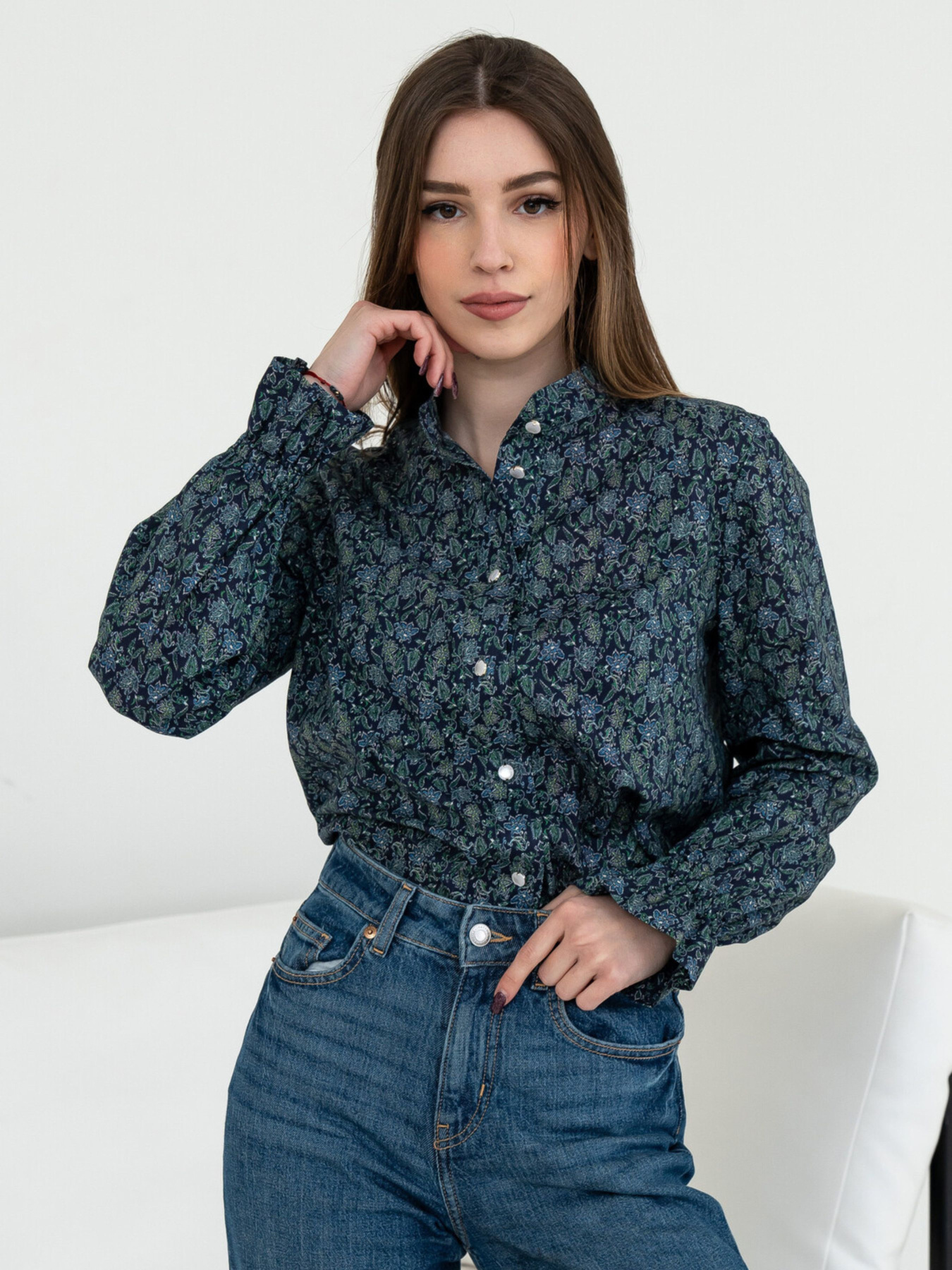 Блуза RiMari модель 0224-sinj-print Фото