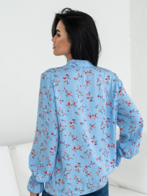 Блуза RiMari модель 0124-blakitnij-print Фото