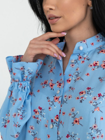 Блуза RiMari модель 0124-blakitnij-print Фото