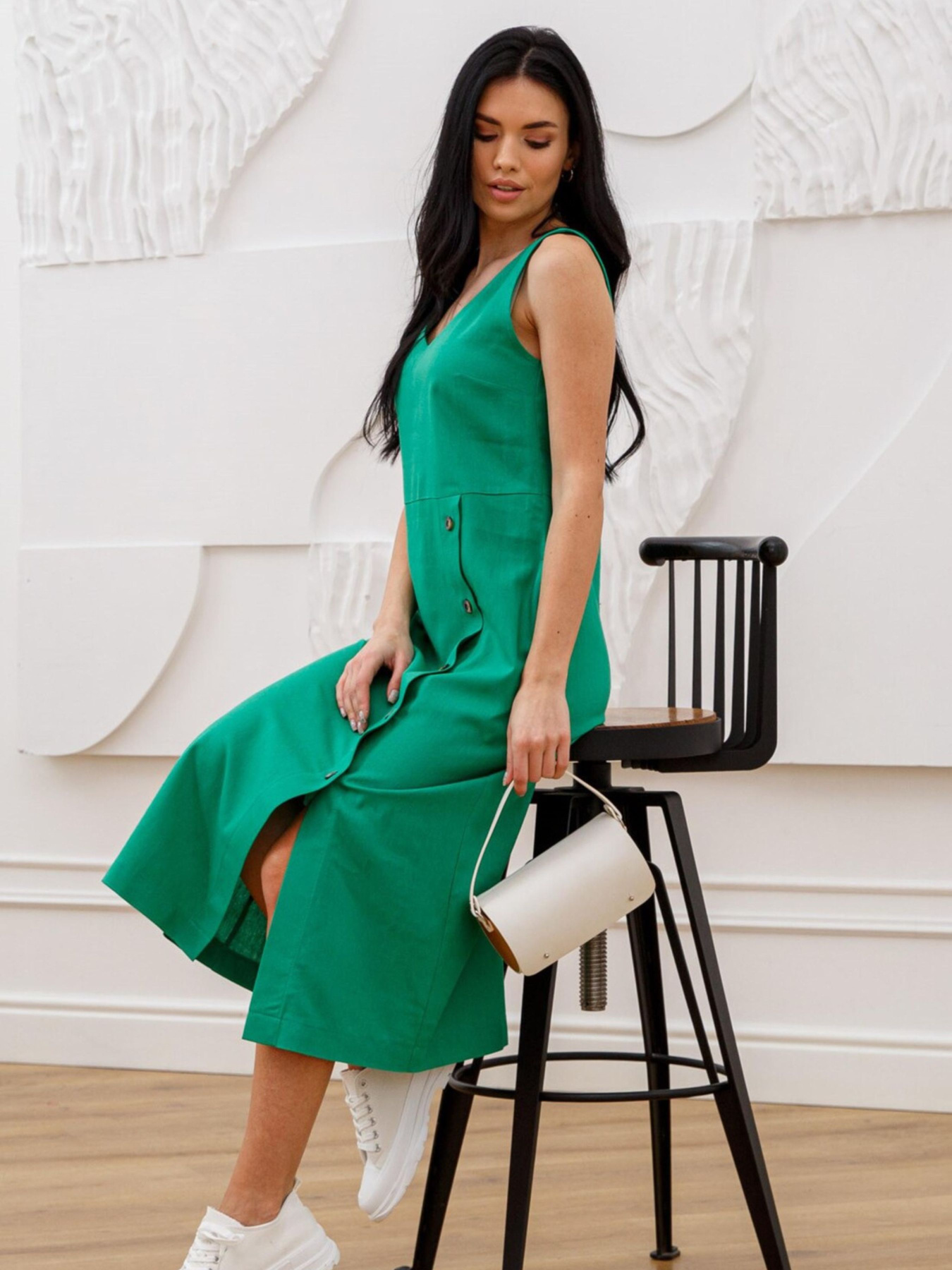 Сарафан RiMari модель 0623-zelenij Фото