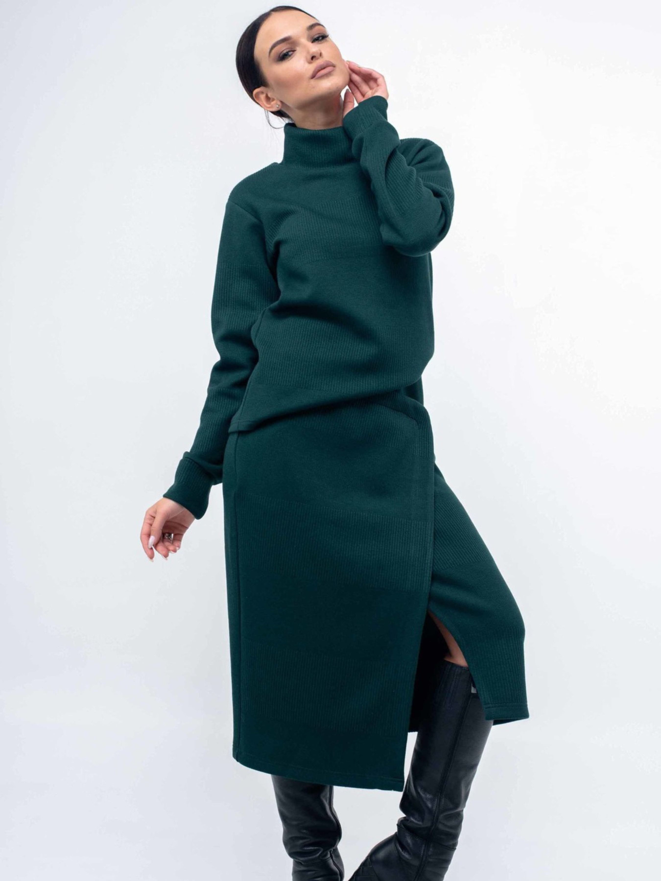 Юбка миди RiMari модель 0119-zelenij Фото