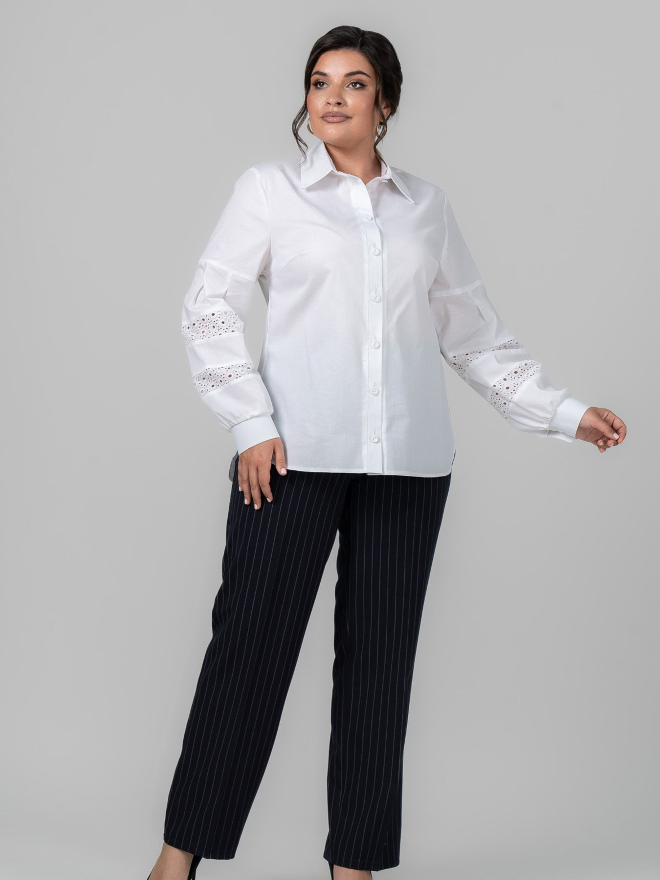 Сорочка повсякденна All Posa модель ap102142p-blij Фото