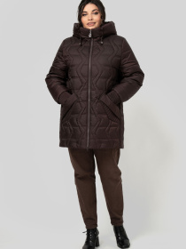 Зимняя куртка All Posa модель ap102524p-grkij-shokolad Фото