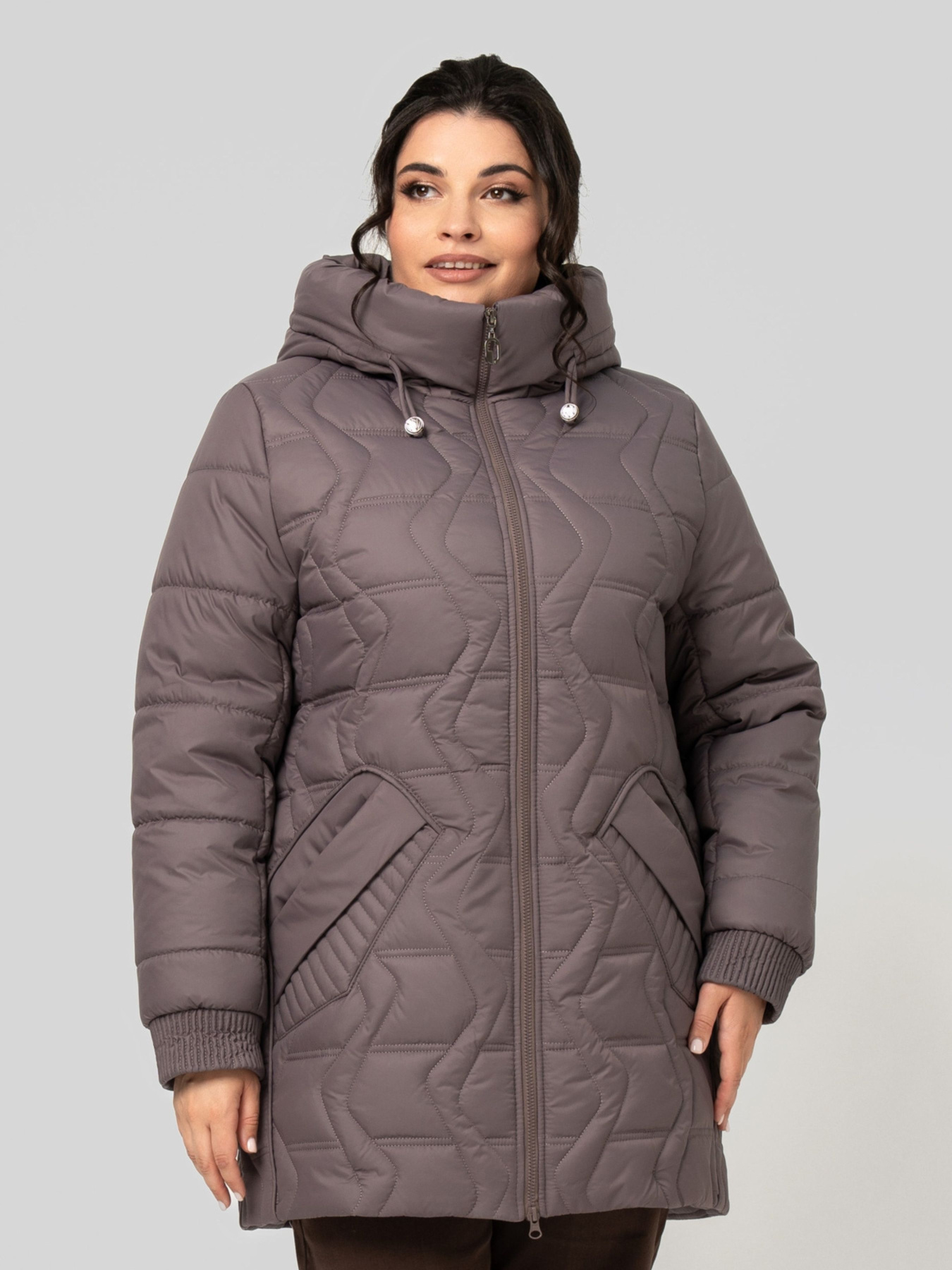 Зимняя куртка All Posa модель ap102524p-moko Фото