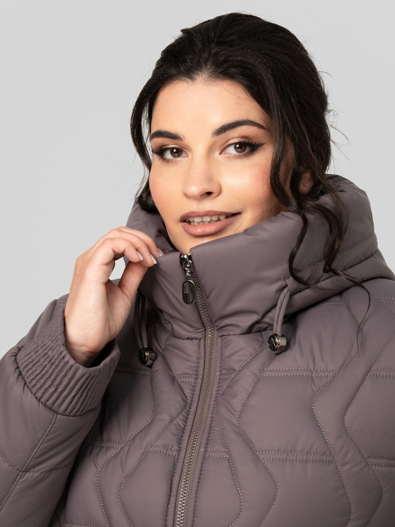 Зимняя куртка All Posa модель ap102524p-moko Фото