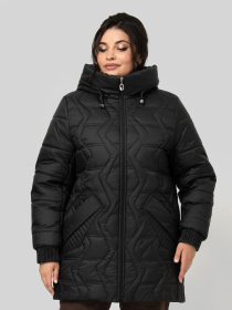 Зимняя куртка All Posa модель ap102524p-chornij Фото