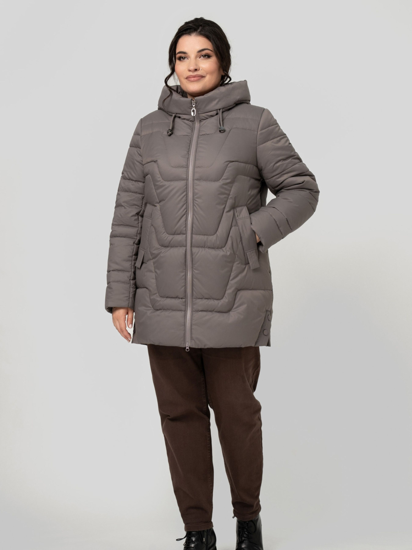 Зимняя куртка All Posa модель ap102480p-moko Фото