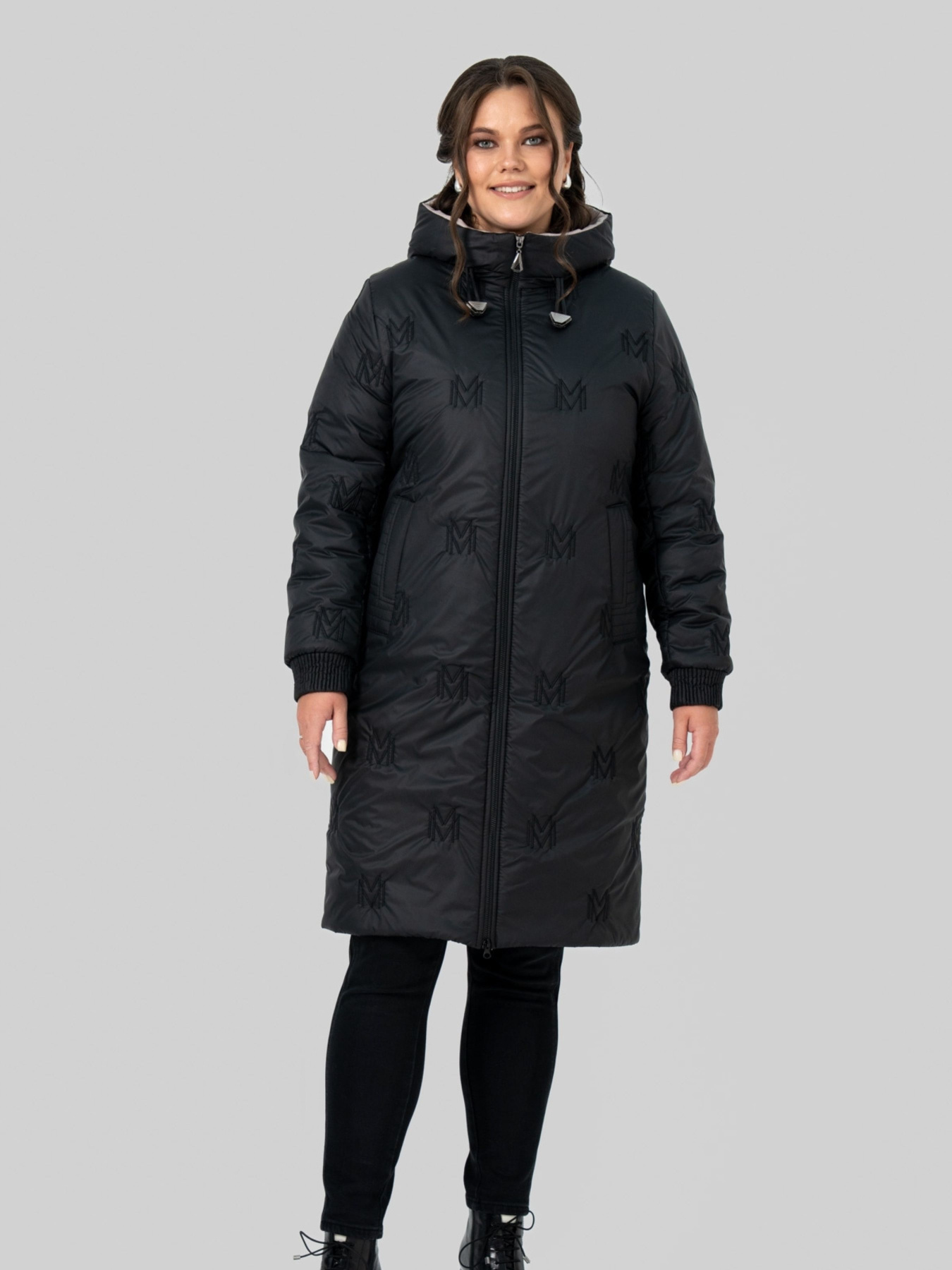 Зимняя куртка All Posa модель ap102571p-chornij Фото