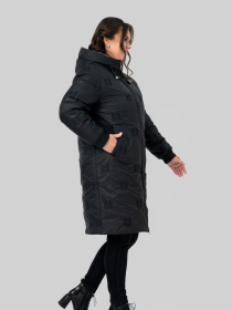 Зимняя куртка All Posa модель ap102571p-chornij Зимняя куртка All Posa модель ap102571p-chornij Фото