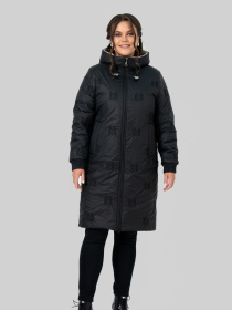 Зимняя куртка All Posa модель ap102571p-chornij Фото