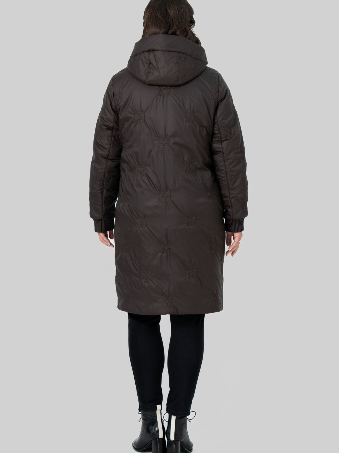 Зимняя куртка All Posa модель ap102571p-grkij-shokolad Фото