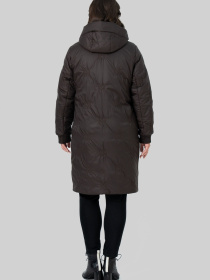 Зимняя куртка All Posa модель ap102571p-grkij-shokolad Зимняя куртка All Posa модель ap102571p-grkij-shokolad Фото