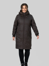 Зимняя куртка All Posa модель ap102571p-grkij-shokolad Фото