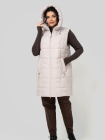 Жилет с утеплителем All Posa модель ap102548p-ld Фото