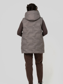 Жилет с утеплителем All Posa модель ap102477p-moko Фото