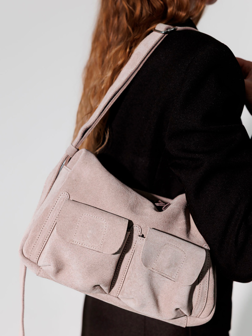 Хобо WeLassie модель zhnocha-shkrqna-sumka-otem-bezhevij Фото