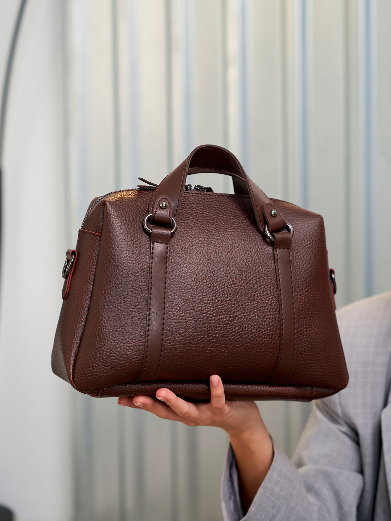 Сумка WeLassie модель sumka-zhnocha-melanq-shokoladnij Фото