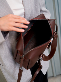 Сумка WeLassie модель sumka-zhnocha-melanq-shokoladnij Фото