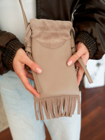 Кросс-боди WeLassie модель shkrqna-zhnocha-sumka-rj-kavovij Фото