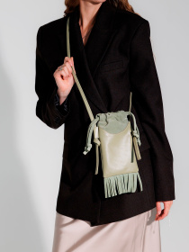 Кросс-боди WeLassie модель shkrqna-zhnocha-sumka-rj-svtlo-olivkovij Фото