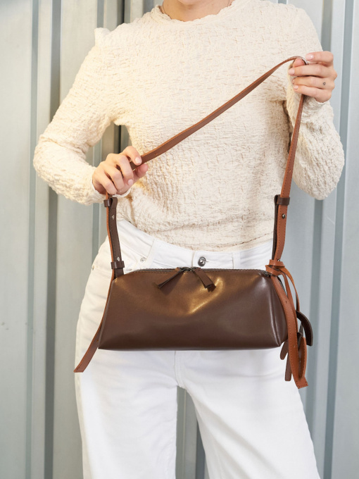 Сумка WeLassie модель zhnocha-sumka-vanessa-shokoladnij Фото