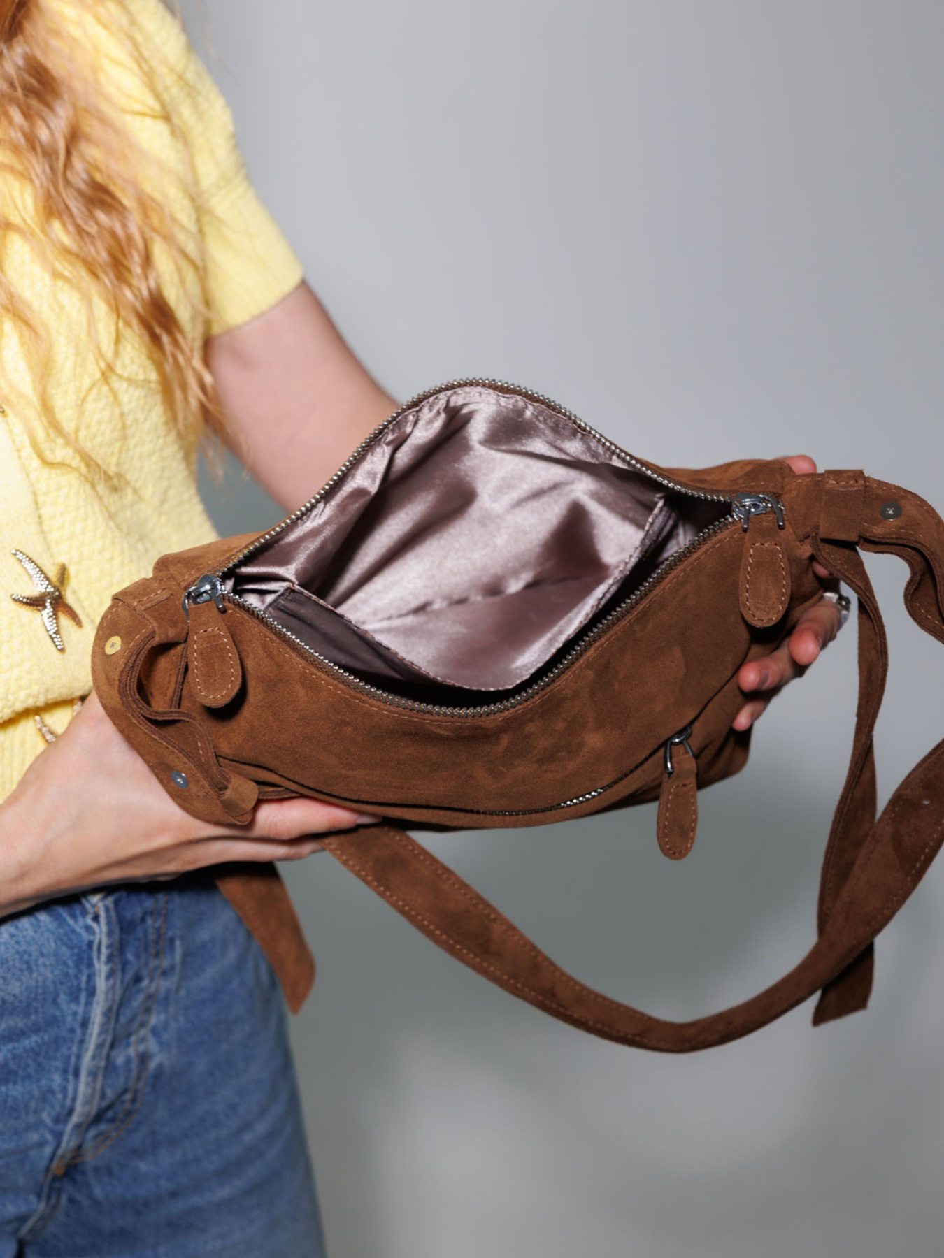 Хобо WeLassie модель zhnocha-shkrqna-sumka-siciliq-karamelxnij Фото