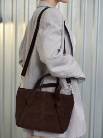 Сумка WeLassie модель zhnocha-shkrqna-sumka-ameliq-shokoladnij Фото