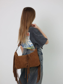 Сумка WeLassie модель shkrqna-zamsheva-zhnocha-sumka-paka-rudij Фото