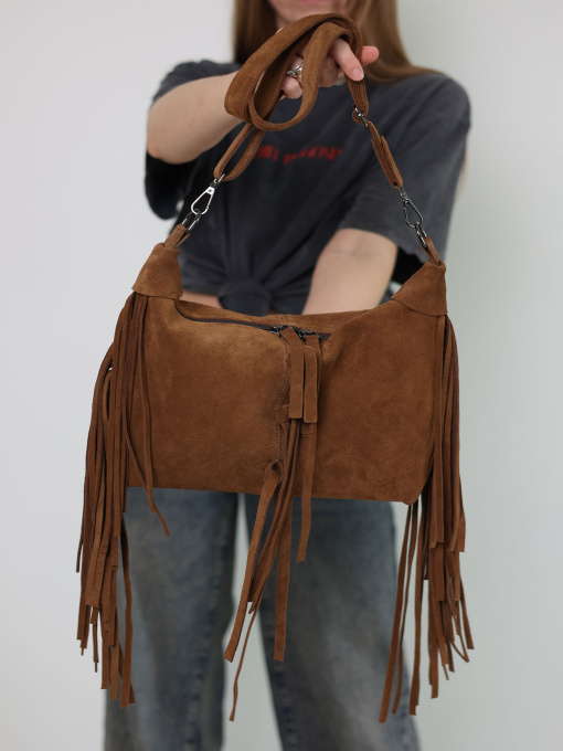 Сумка WeLassie модель shkrqna-zamsheva-zhnocha-sumka-paka-rudij Фото