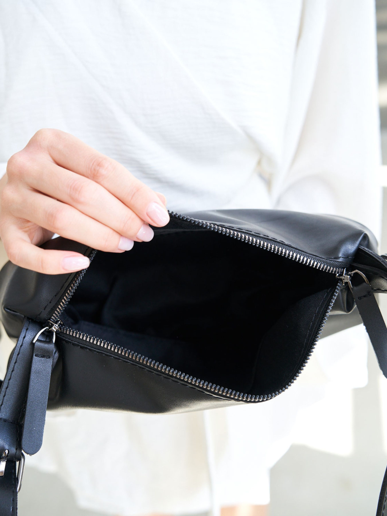 Сумка WeLassie модель zhnocha-sumka-sherr-chornij Фото