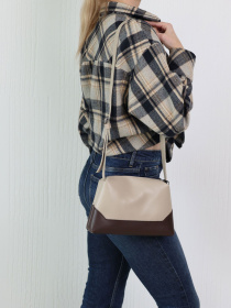 Сумка WeLassie модель zhnocha-sumka-v-bezhevo-shokoladnij Фото