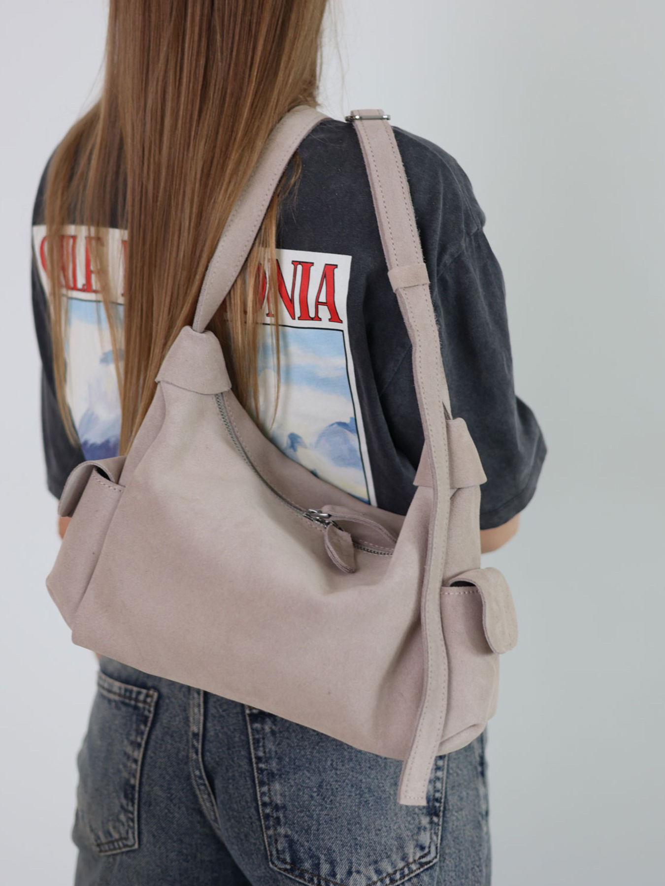 Хобо WeLassie модель shkrqna-zamsheva-zhnocha-sumka-glorq-bezhevij Фото