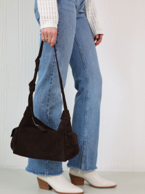 Хобо WeLassie модель shkrqna-zamsheva-zhnocha-sumka-glorq-shokoladnij Фото