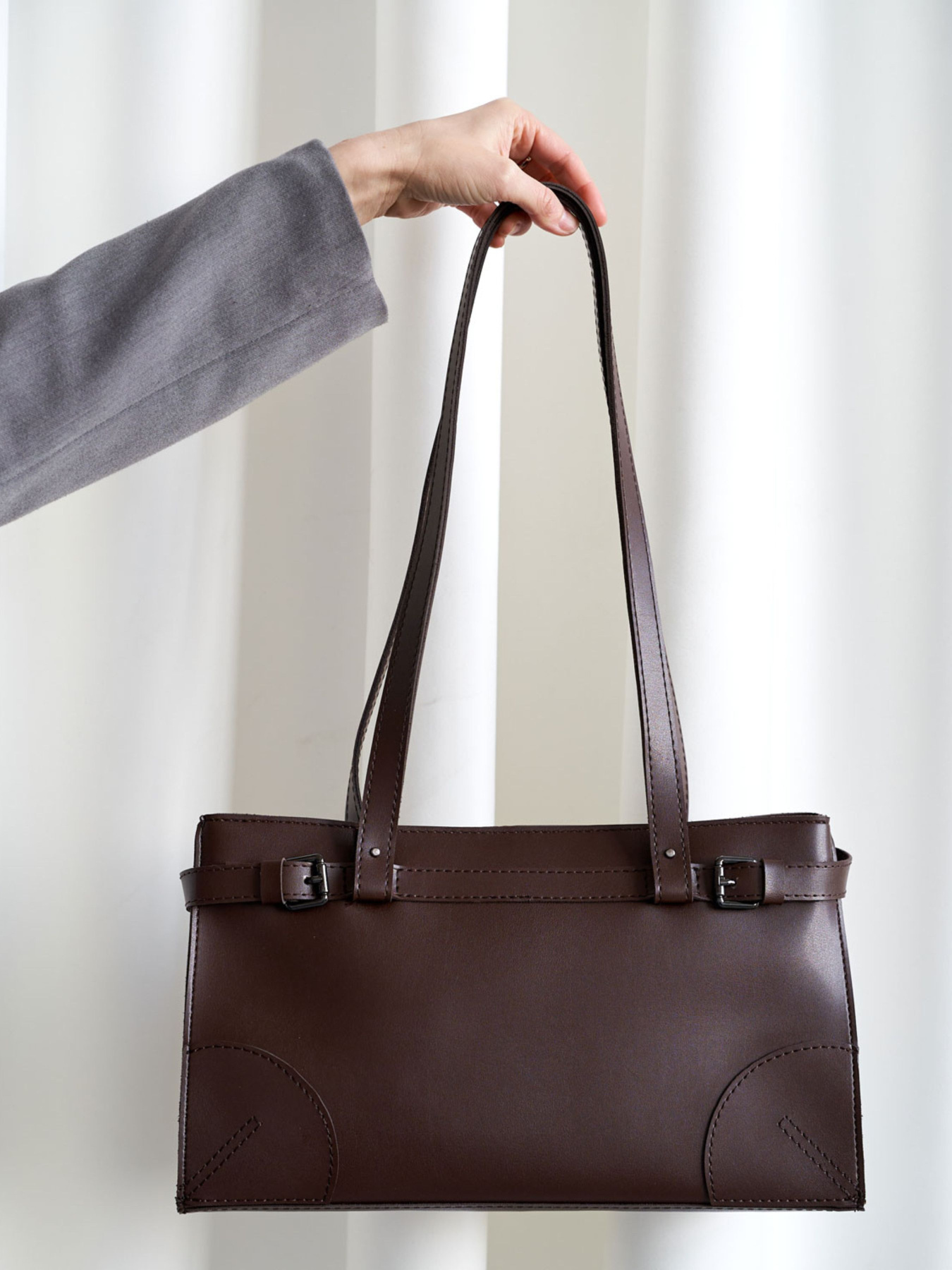 Сумка WeLassie модель stilxna-zhnocha-sumochka-madlen-shokoladnij Фото