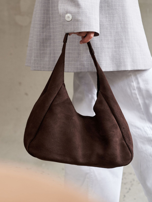 Хобо WeLassie модель zhnocha-shkrqna-sumka-kej-shokoladnij Фото