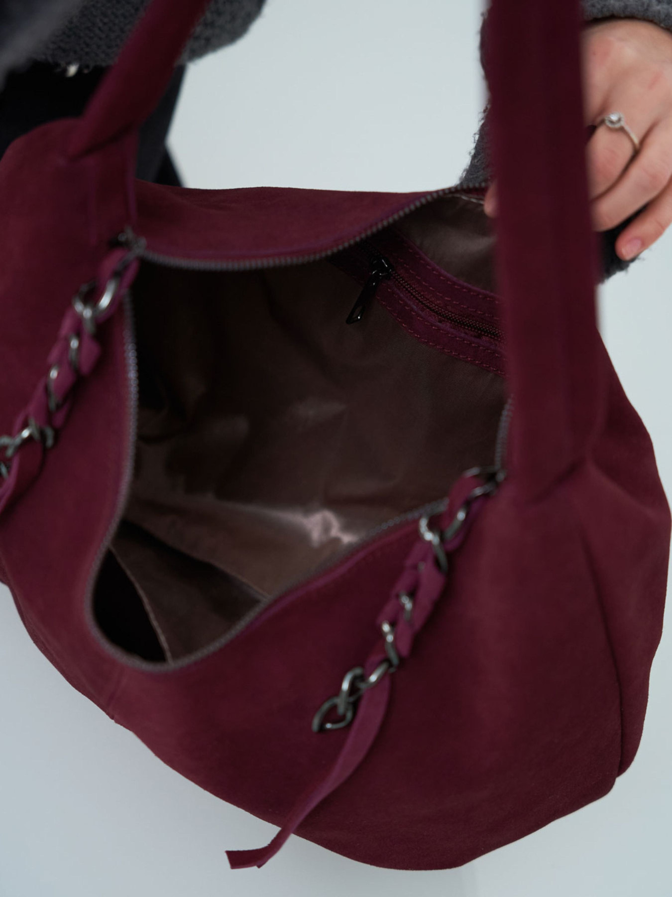 Хобо WeLassie модель zhnocha-shkrqna-sumka-monga-burgund Фото