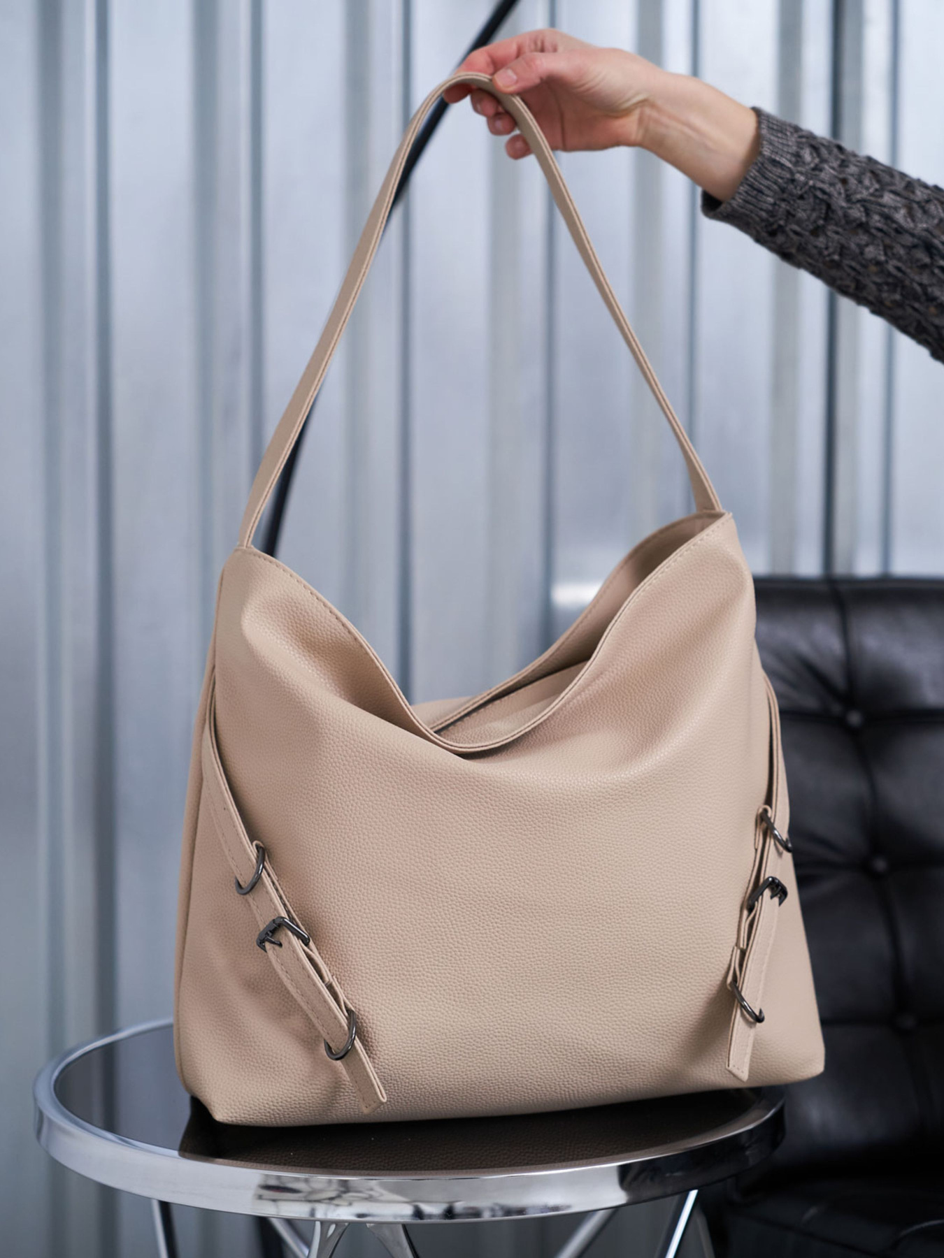 Хобо WeLassie модель zhnocha-sumka-robb-bezhevij Фото