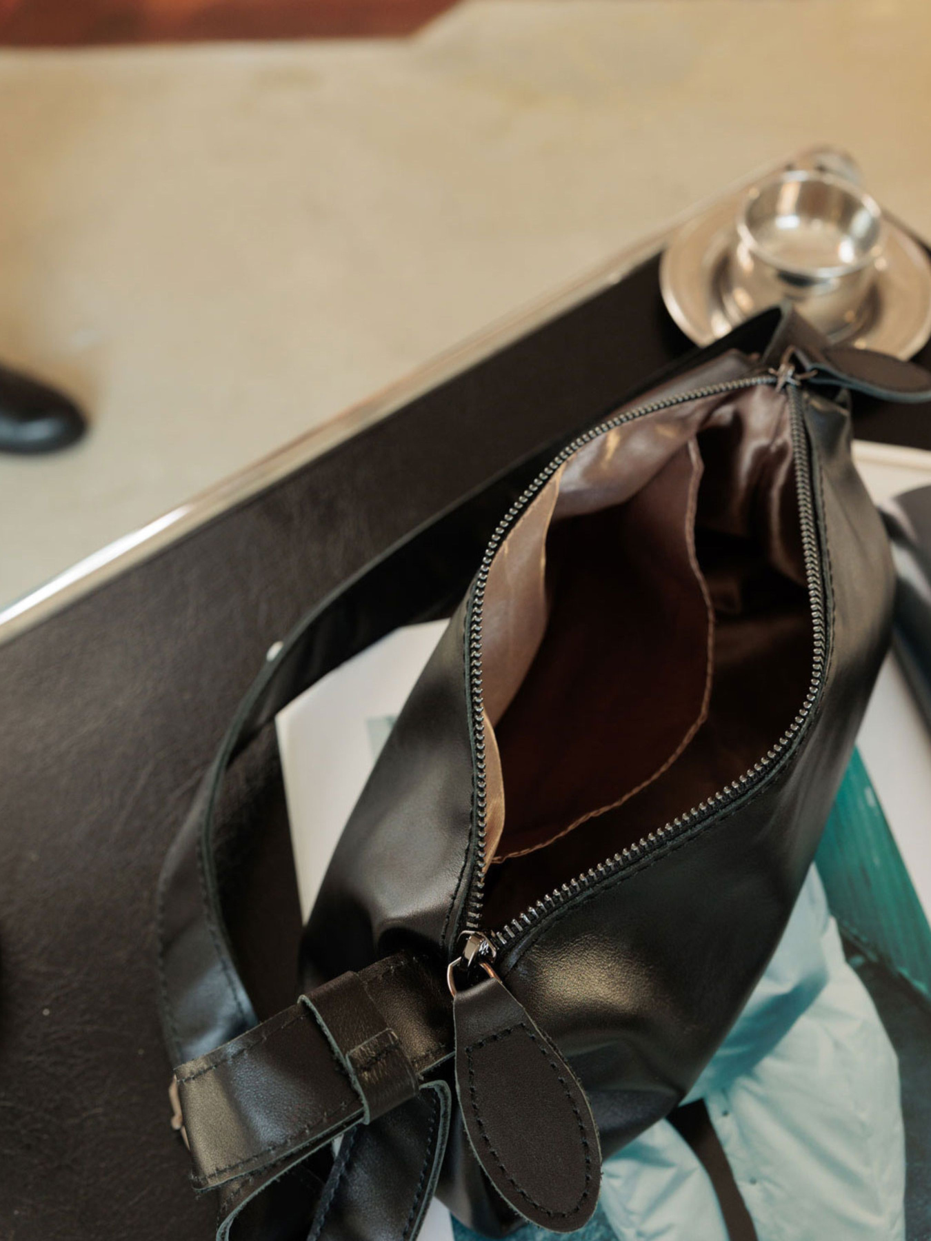 Сумка WeLassie модель zhnocha-shkrqna-sumka-mej-chornij Фото