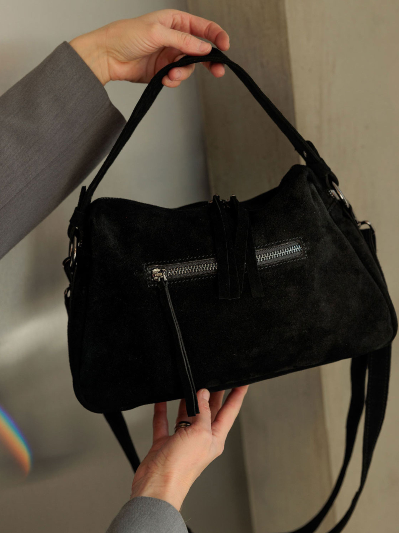 Хобо WeLassie модель zhnocha-shkrqna-sumka-freq-chornij Хобо WeLassie модель zhnocha-shkrqna-sumka-freq-chornij Фото