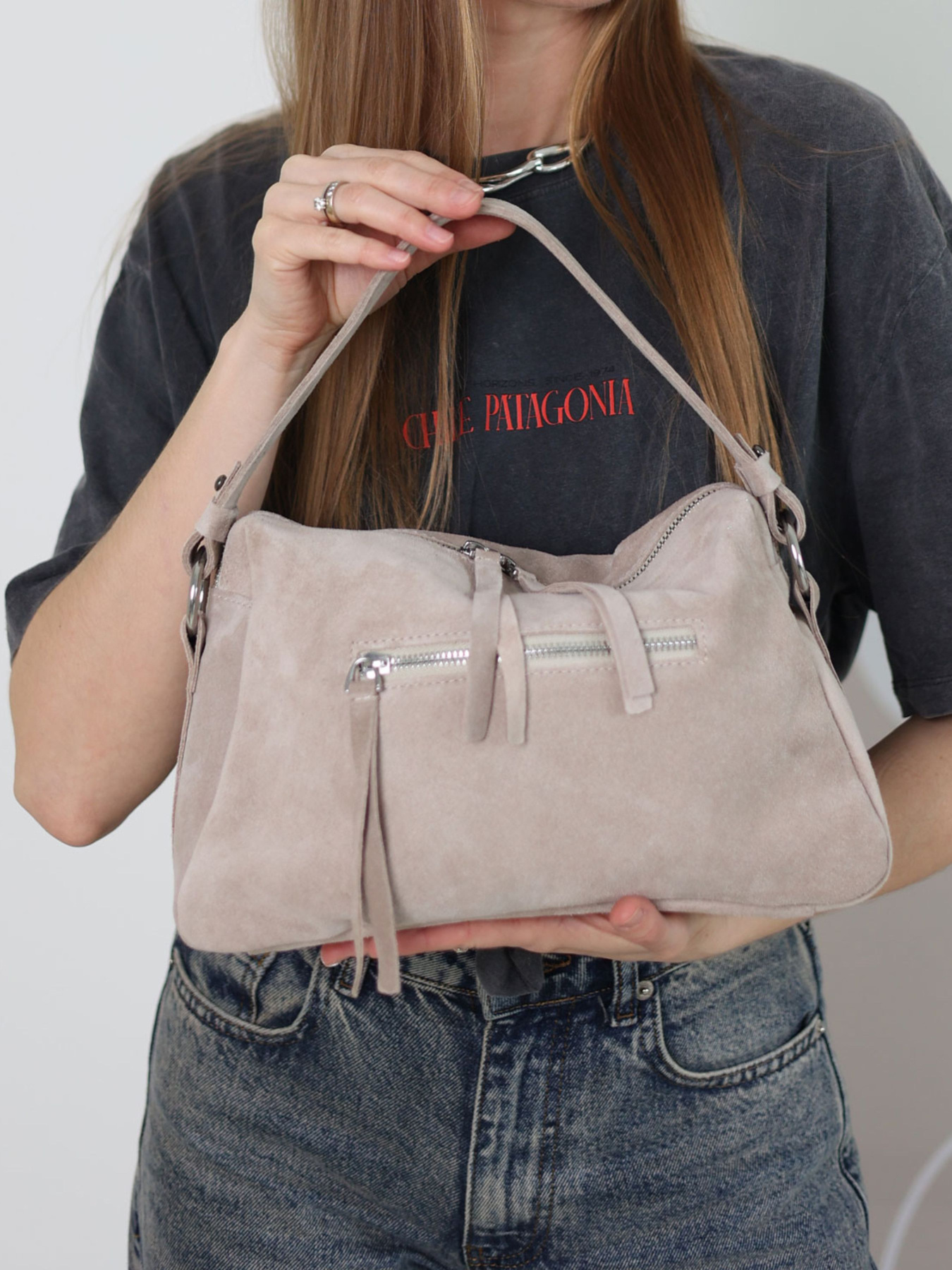 Хобо WeLassie модель zhnocha-shkrqna-sumka-freq-bezhevij Фото